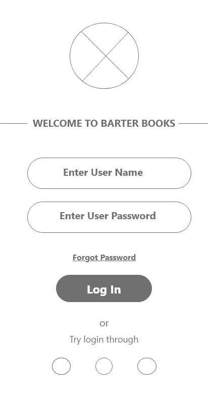 UX Login Screen